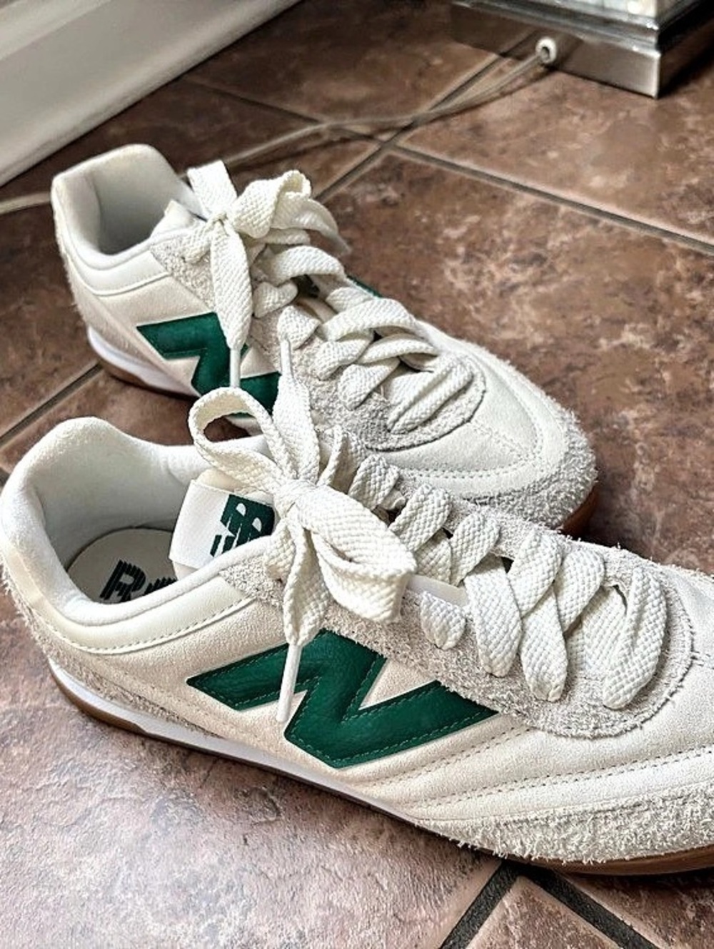New Balance 327 Women's Sneakers US 9 Green & White